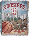 Officially Licensed NCAA "Home Field Advantage" Woven Tapestry Throw Blanket, 48" x 60", Multi Color