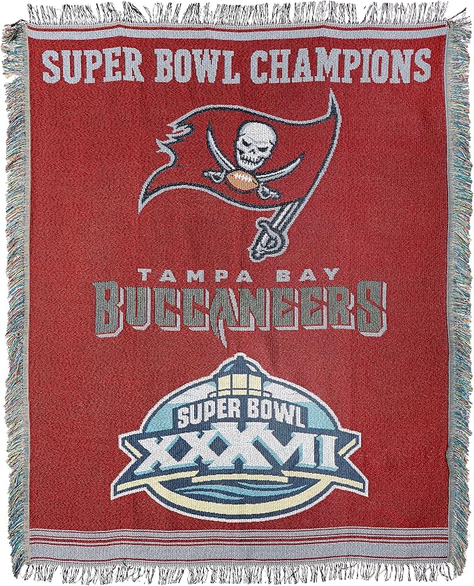 Northwest NFL Woven Tapestry Wall Hanging, 48 x 60 Inches, Officially Licensed, Decorative Fringes