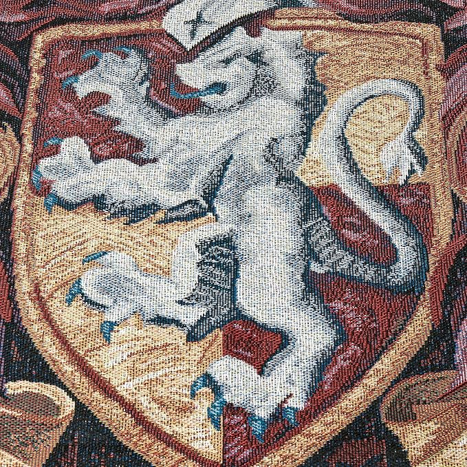 Northwest Harry Potter Woven Tapestry Throw Blanket, Designer Home Décor, Modern, Unique Gift, 48" x 60", Gryffindor Shield